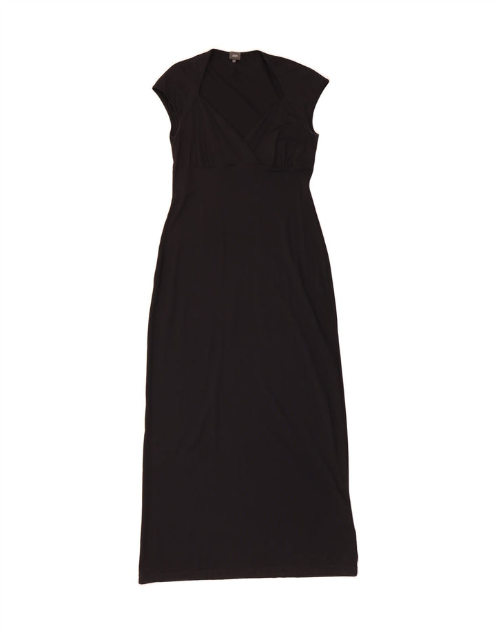 JOOP Womens Sleeveless Maxi Dress IT 44 Medium Black Polyamide Vintage Joop and Second-Hand Joop from Messina Hembry 