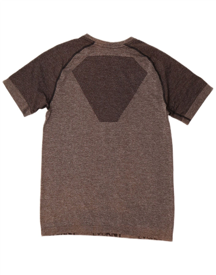 Puma Herre T-Shirt Top Lille Grå Colourblock