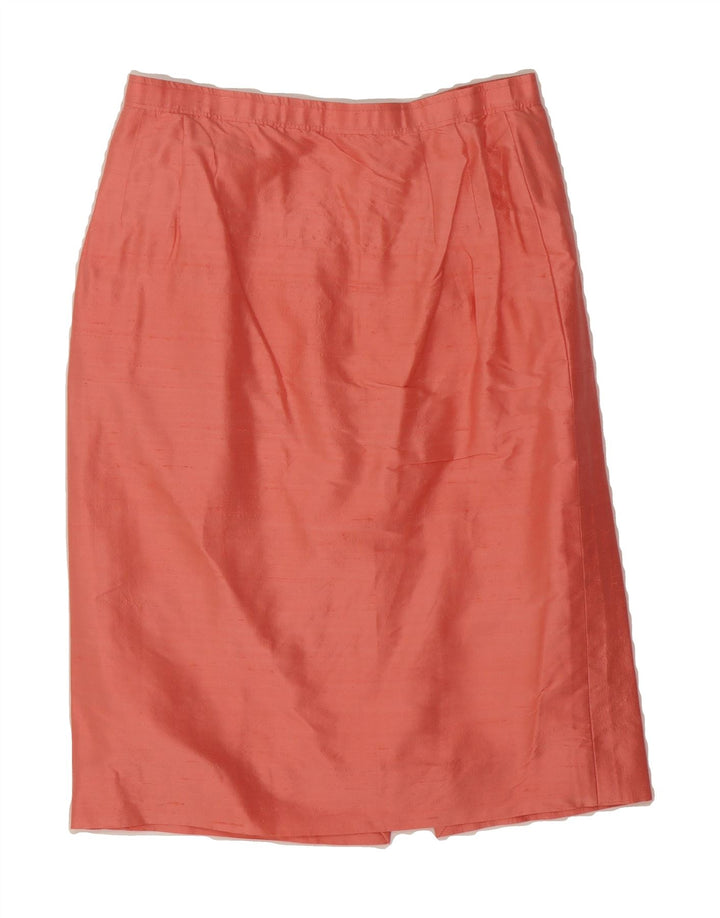 VINTAGE Womens Pencil Skirt W30 Medium Pink Vintage Vintage and Second-Hand Vintage from Messina Hembry 