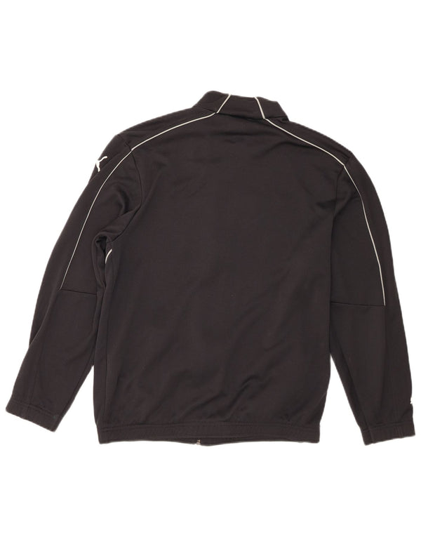 Puma Veste de survêtement graphique garçon 13-14 ans Noir Polyester