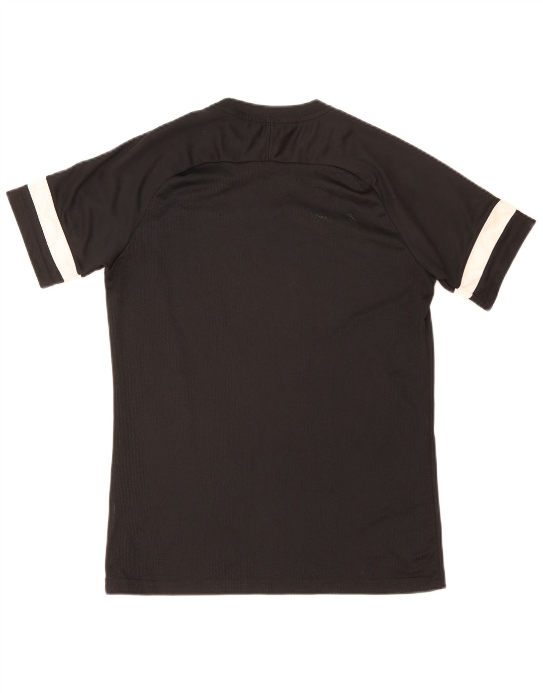 Nike Mens Dri Fit T-Shirt Top Medium Black Colourblock Polyester