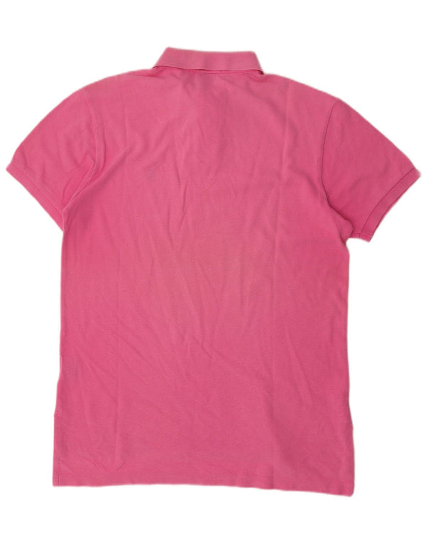 Polo Ralph Lauren Mens Custom Fit Polo Shirt Medium Pink Cotton