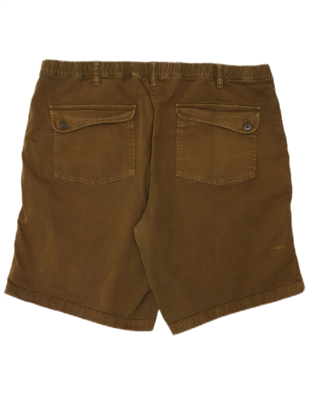 Orvis Mens Cargo Shorts W42 2XL Khaki Cotton