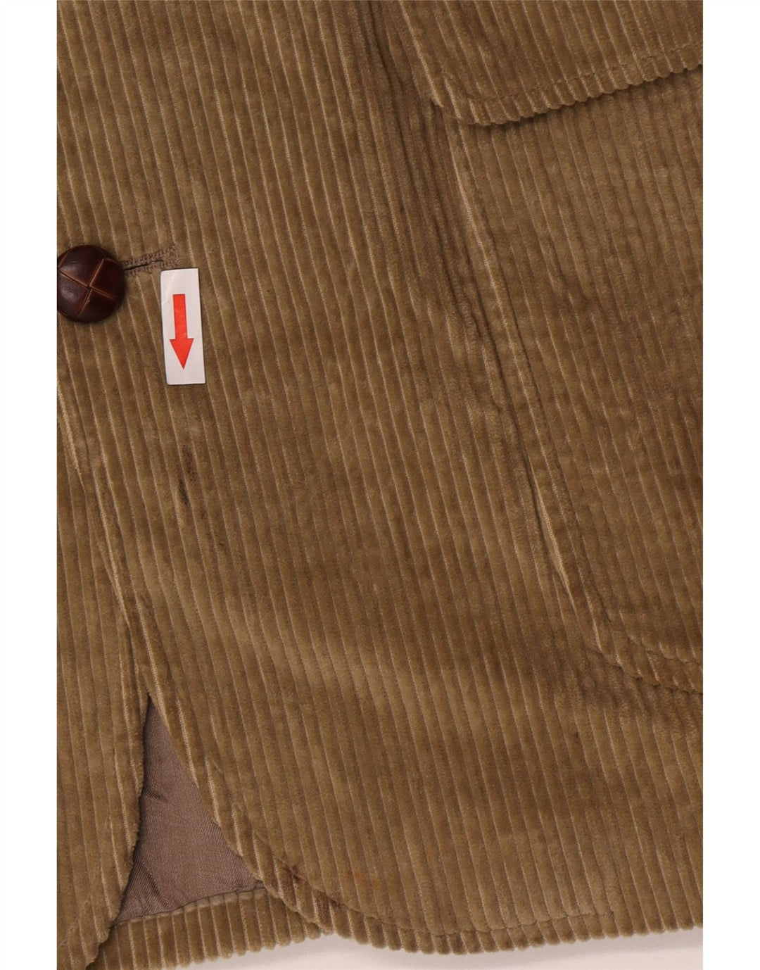 Orvis Mens 2 Button Corduroy Blazer Jacket UK 42 XL Beige