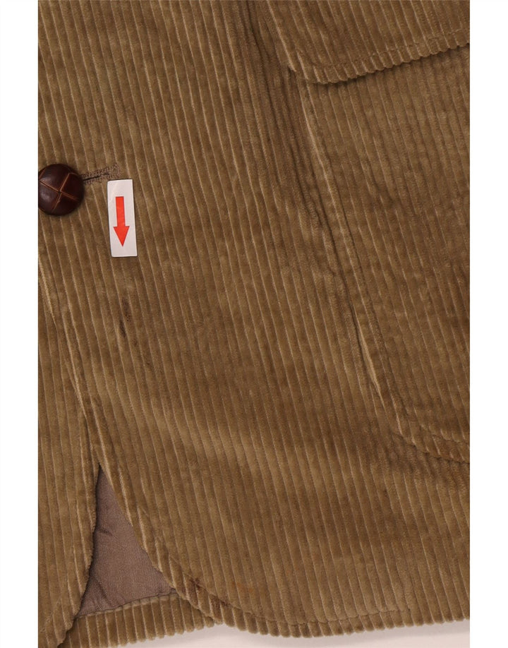 Orvis Mens 2 Button Corduroy Blazer Jacket UK 42 XL Beige