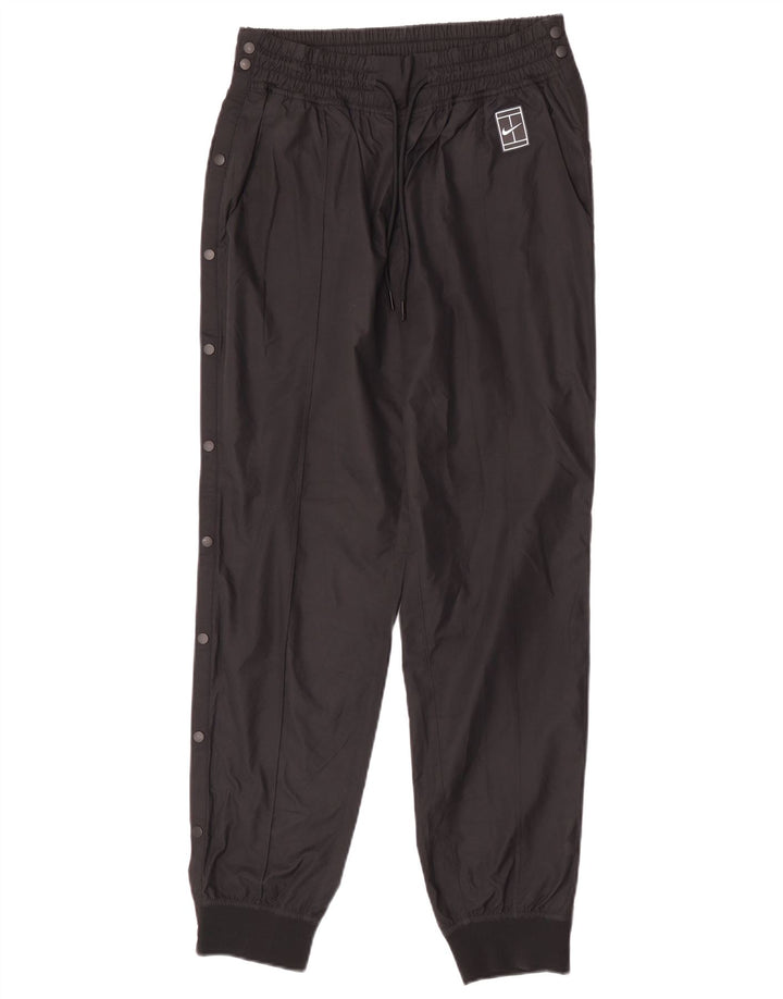 Pantaloni impermeabili Nike Joggers da donna UK 12 medio nero poliestere