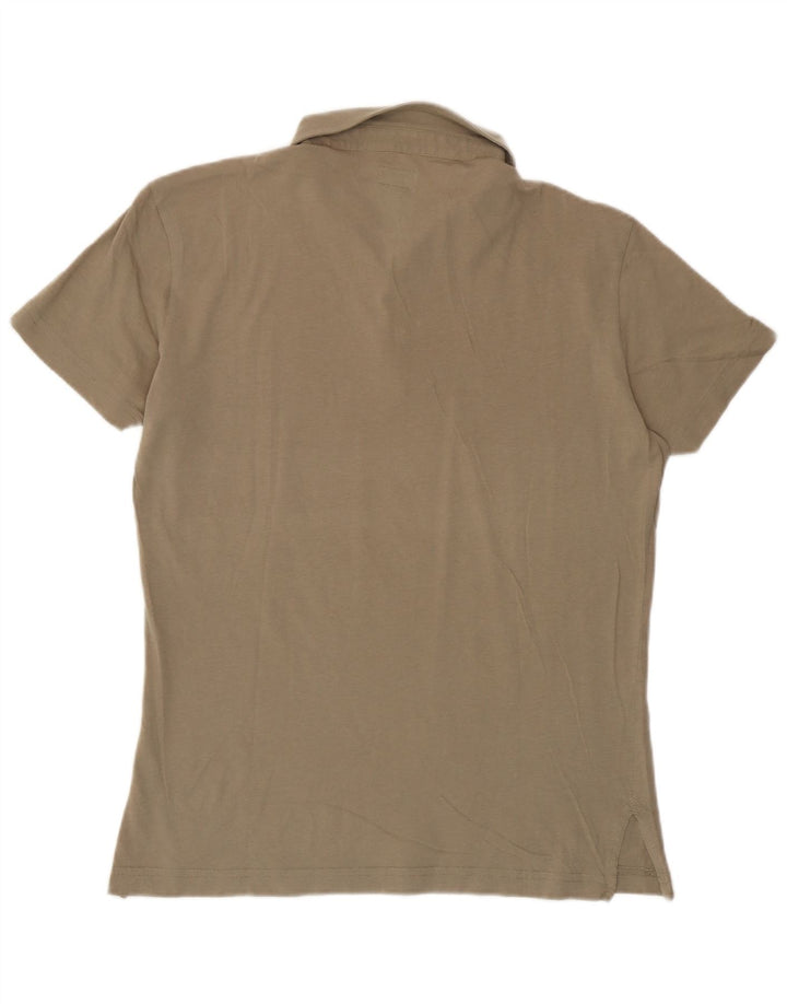 Armani Mens Polo Shirt Medium Brown