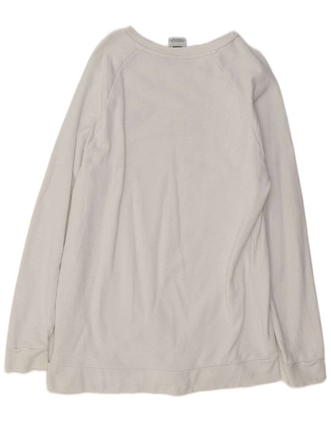 Bluza męska ADIDAS, duża, biała, bawełniana