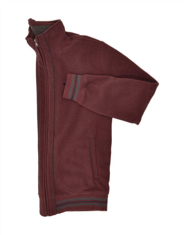 CHAMPION Womens Fleece Jacket UK 18 XL Burgundy Polyester Vintage Champion and Second-Hand Champion from Messina Hembry 