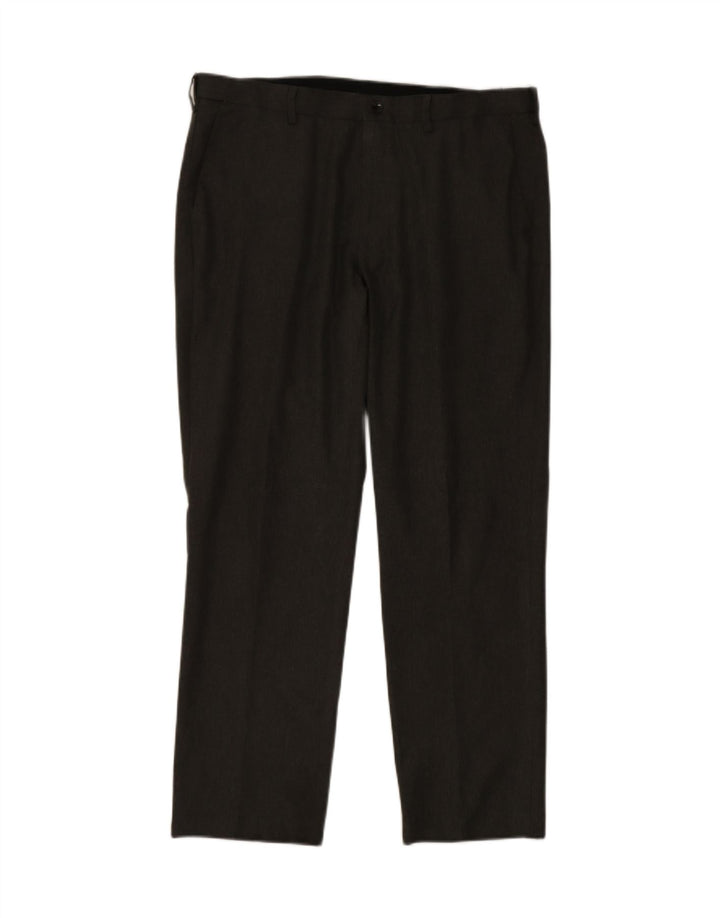 Marks & Spencer Herren-Anzughose, gerade, normale Passform, W38, L30, Grau