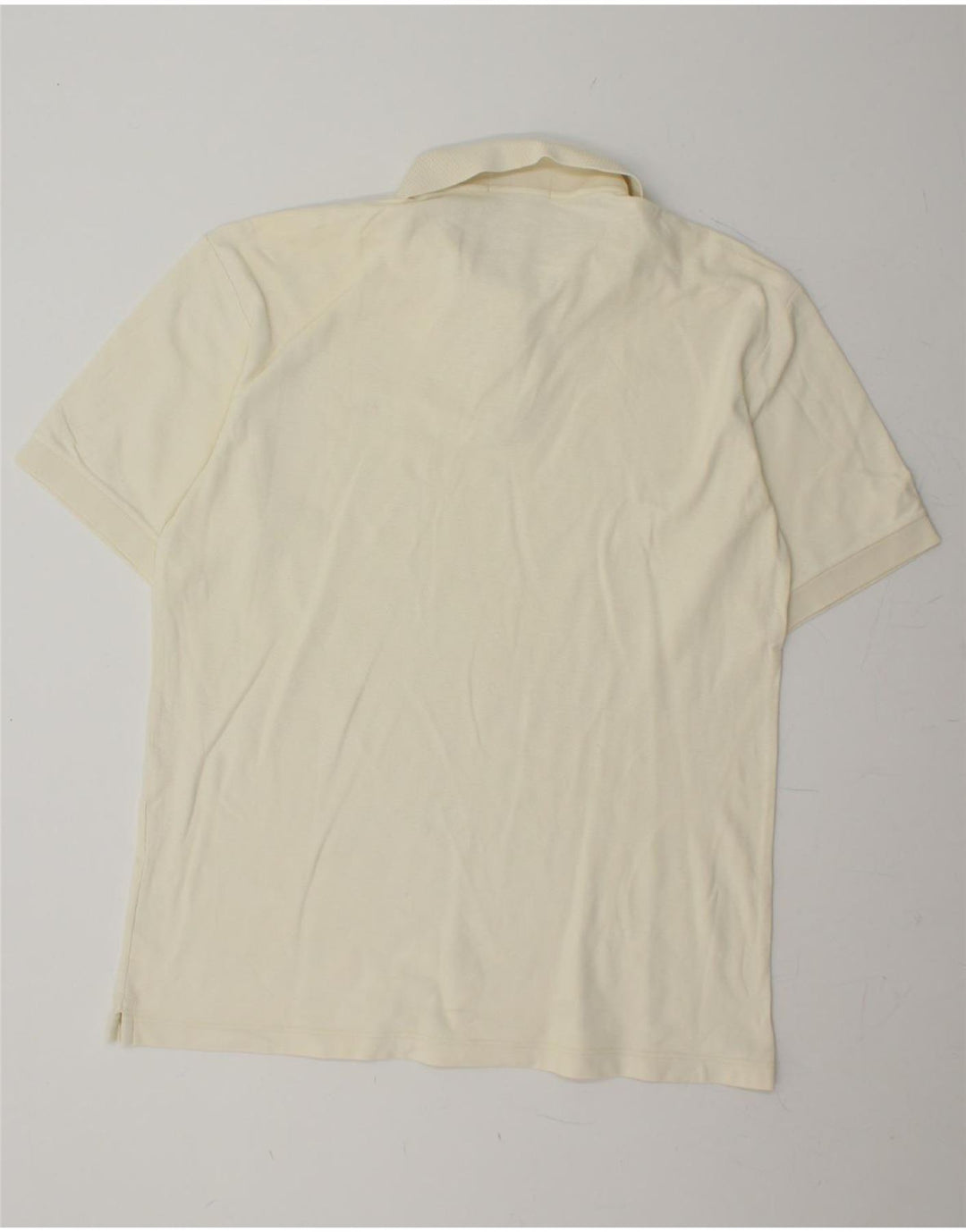 FILA Mens Polo Shirt IT 56 2XL Off White Vintage Fila and Second-Hand Fila from Messina Hembry 