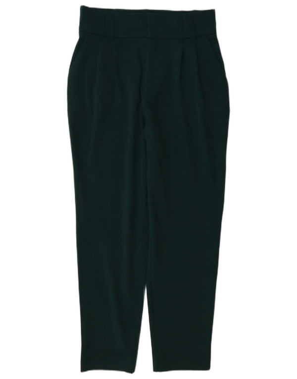 Zara Damen Trafaluc High Waist Pegged Freizeithose Medium W28 L27 Grün