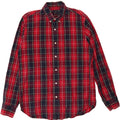 J. CREW Mens Shirt Large Red Check Cotton Vintage J. Crew and Second-Hand J. Crew from Messina Hembry 