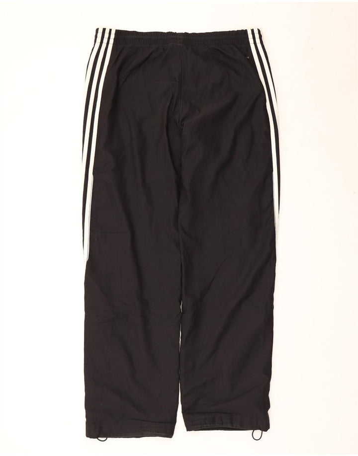 Adidas Mens Tracksuit Trousers Small  Black Polyester