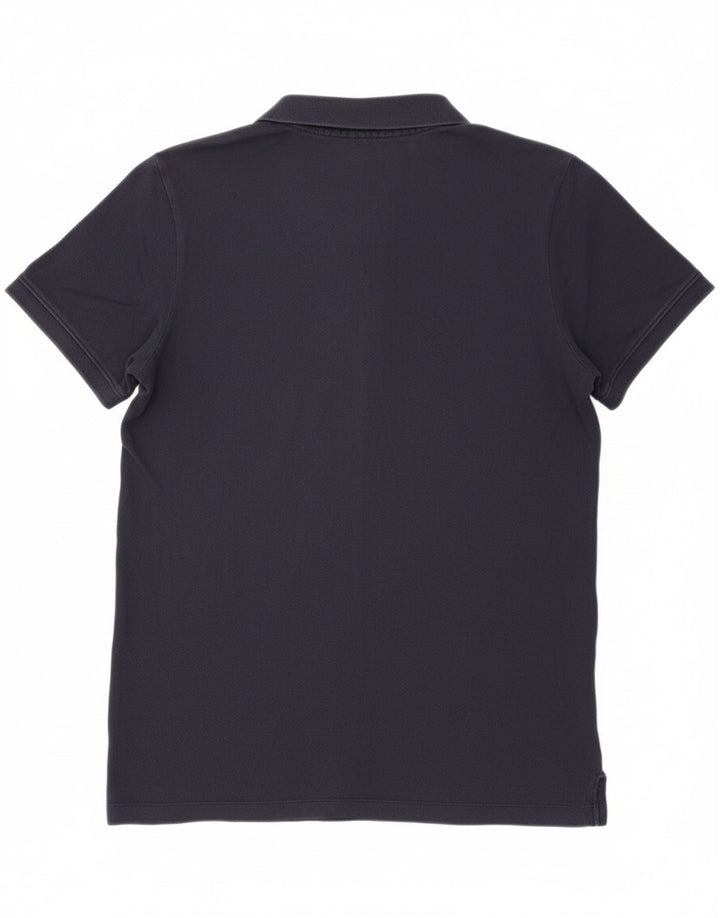 TOMMY HILFIGER Mens Polo Shirt Medium Navy Blue Vintage Tommy Hilfiger and Second-Hand Tommy Hilfiger from Messina Hembry 