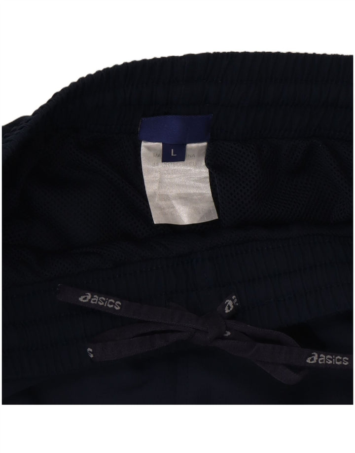 Asics Herre Sportshorts Large Navy Blue Polyester