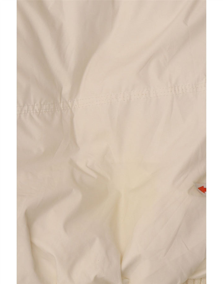 Giacca imbottita con cappuccio da donna KOCCA UK 16 XL bianca in poliammide
