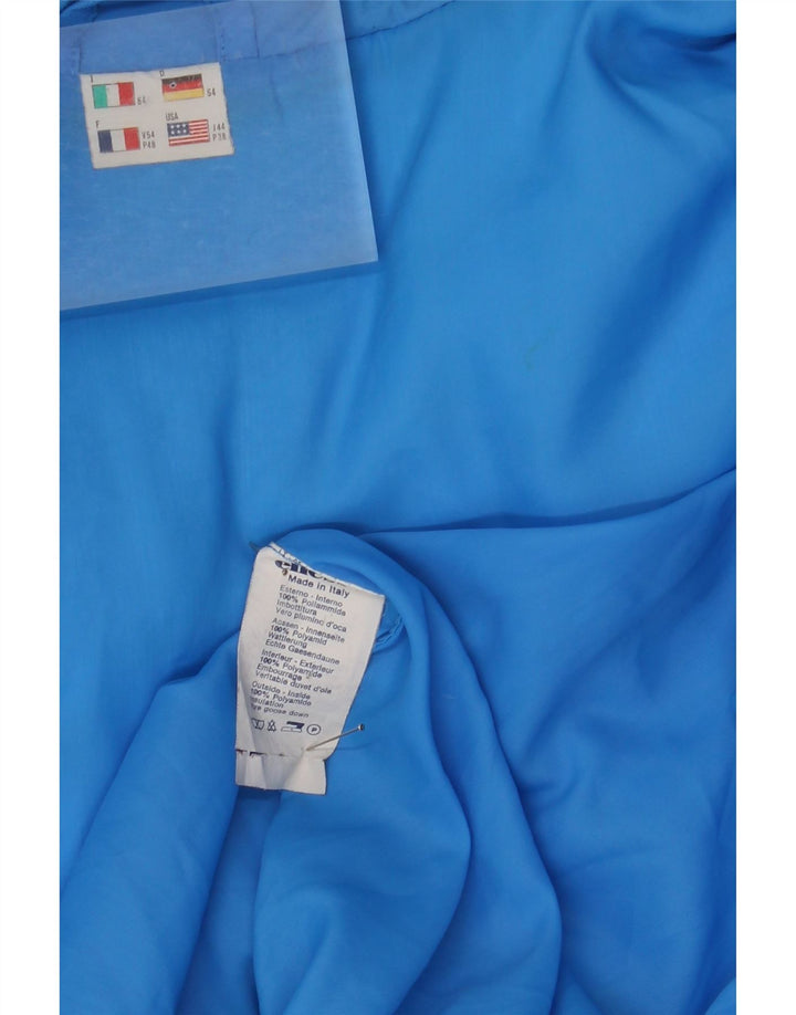 ELLESSE Mens Padded Jacket IT 54 2XL Blue Polyamide