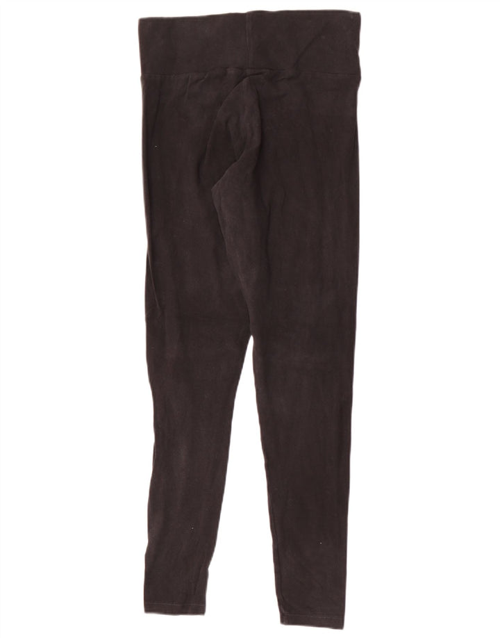 ADIDAS Womens Leggings UK 12 Medium  Black