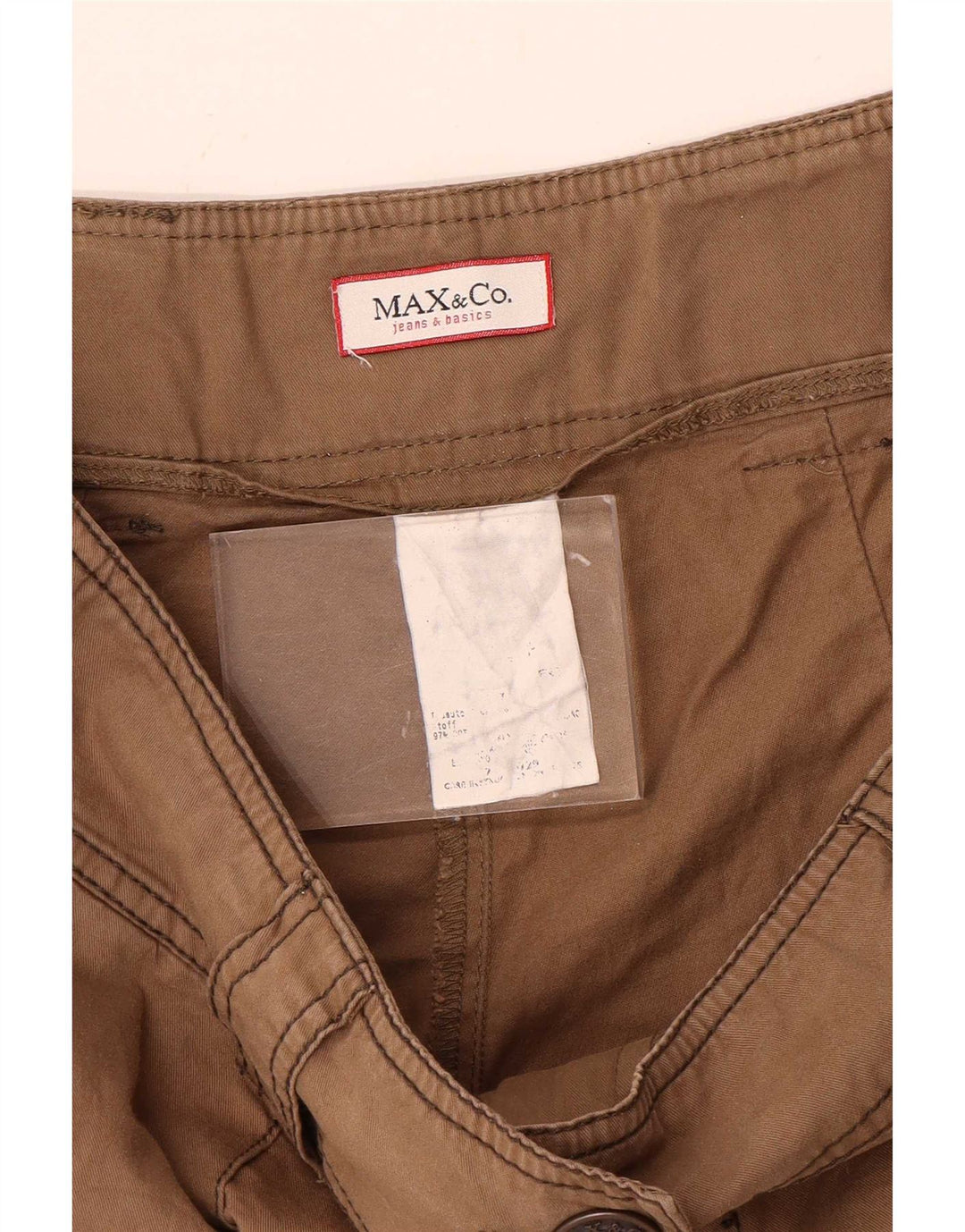Max&Co. Damen-Bermudashorts W30 Mittelbraun