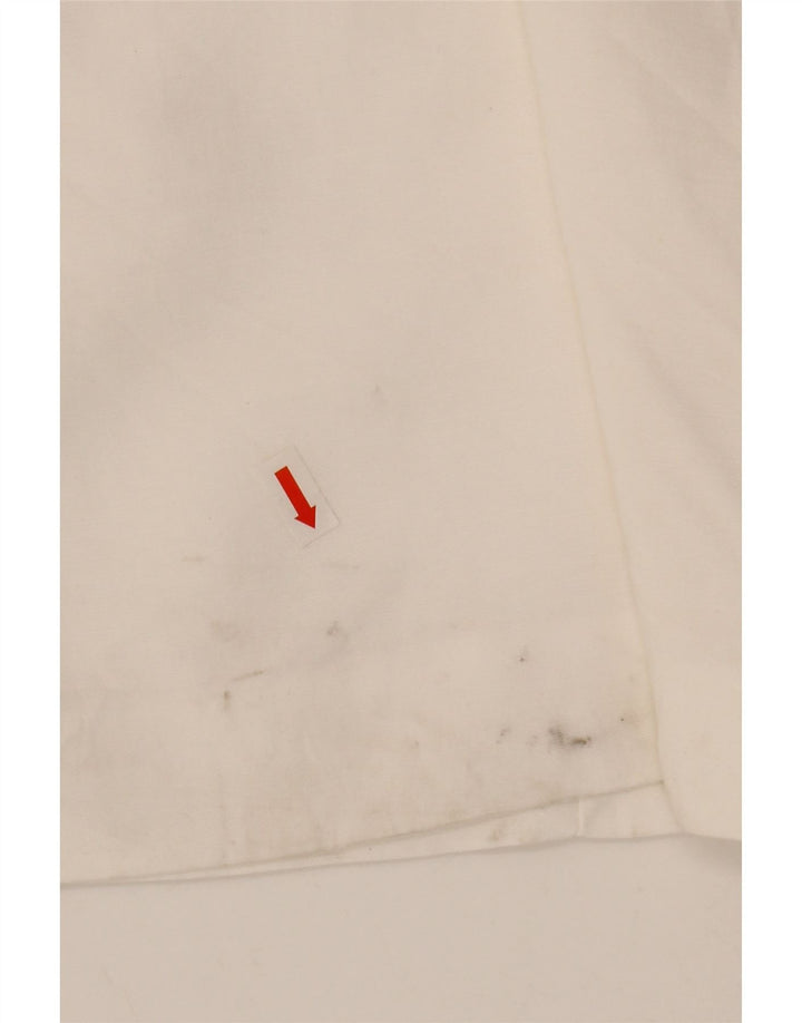Zara Womens Sheath Dress UK 8 Small White Viscose