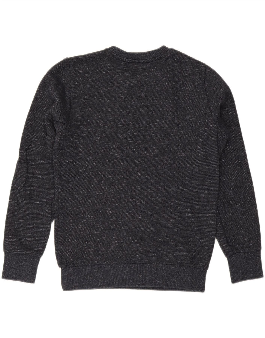 SUPERDRY Mens Sweatshirt Jumper Medium Navy Blue Flecked Cotton Vintage Superdry and Second-Hand Superdry from Messina Hembry 