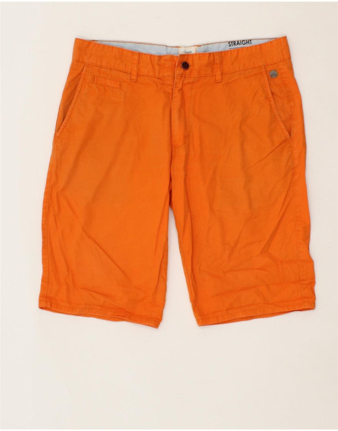JULES Womens Chino Shorts W34 Large Orange Cotton Vintage Jules and Second-Hand Jules from Messina Hembry 