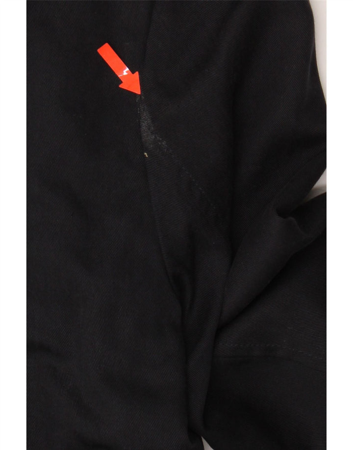 ZARA Womens Trench Coat UK 14 Medium Navy Blue Vintage Zara and Second-Hand Zara from Messina Hembry 