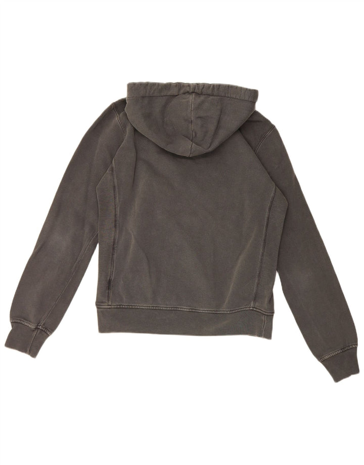 Converse Mens Graphic Hoodie Jumper Medium Grey Cotton