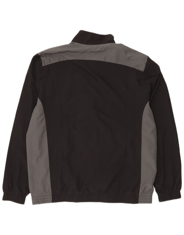 PUMA Mens Tracksuit Top Jacket XL Black Colourblock Polyester