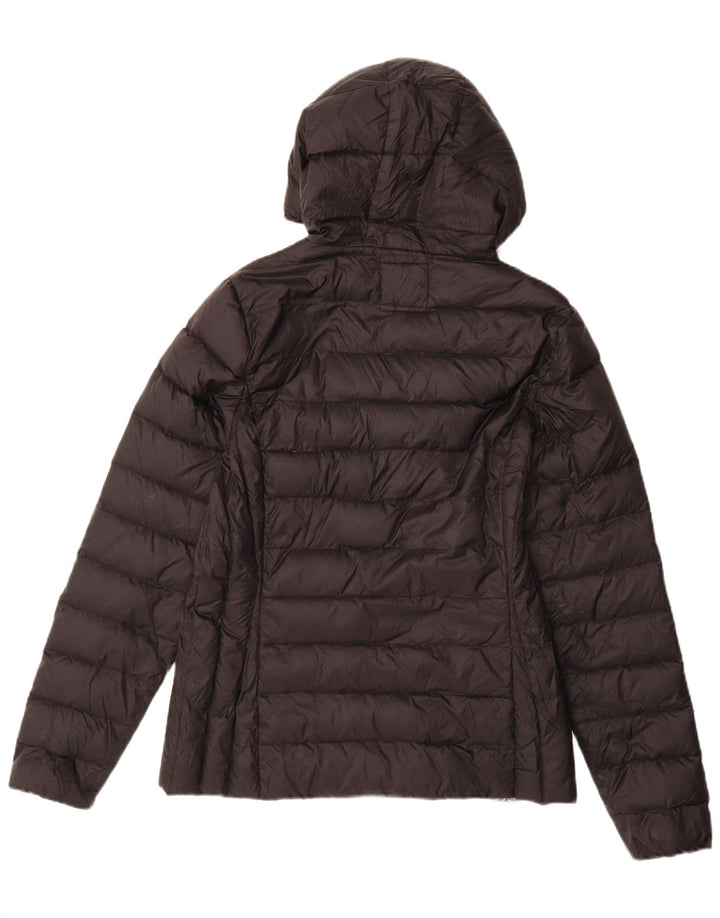 CHAMPION Womens Hooded Padded Jacket IT 48 XL Black Polyamide