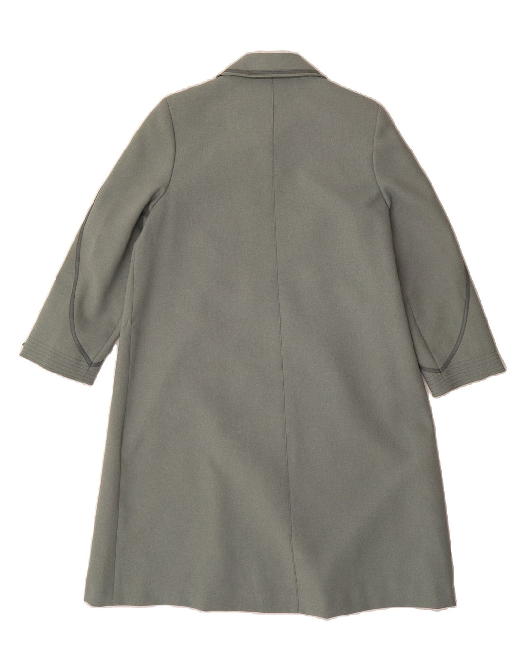 DANNIMAC Womens Overcoat UK 12 Medium Grey Polyester Vintage Dannimac and Second-Hand Dannimac from Messina Hembry 