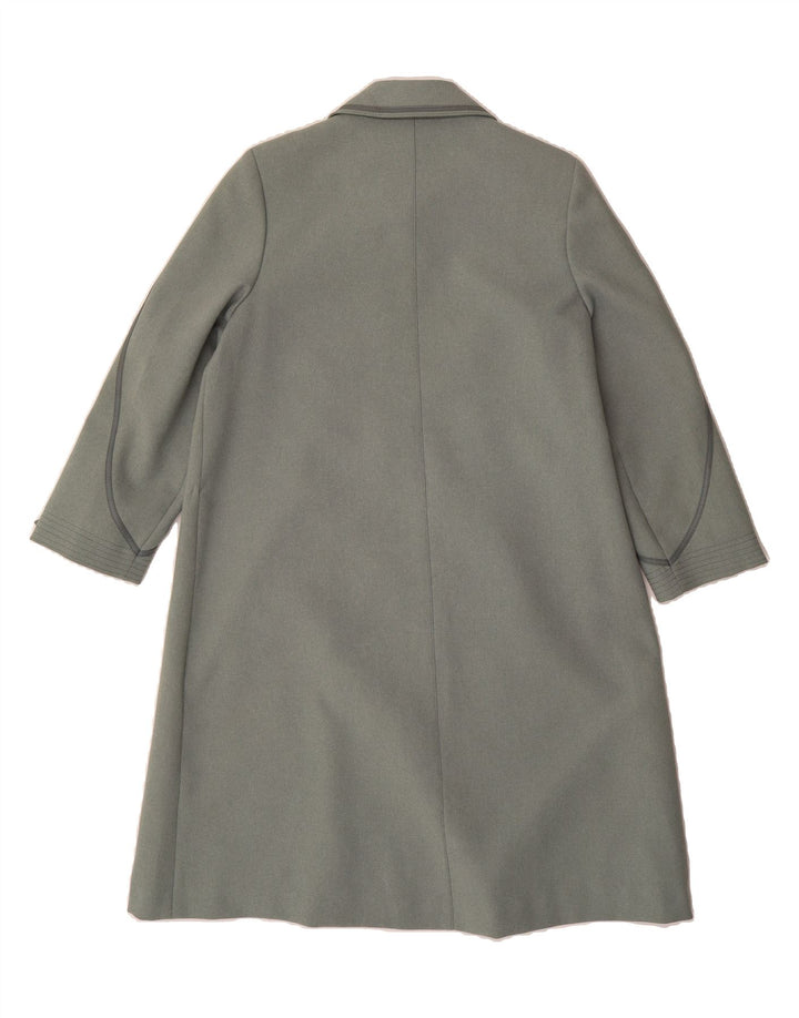 DANNIMAC Womens Overcoat UK 12 Medium Grey Polyester Vintage Dannimac and Second-Hand Dannimac from Messina Hembry 