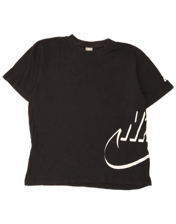 Nike T-shirt graphique pour homme UK 46/48 XL Noir Coton
