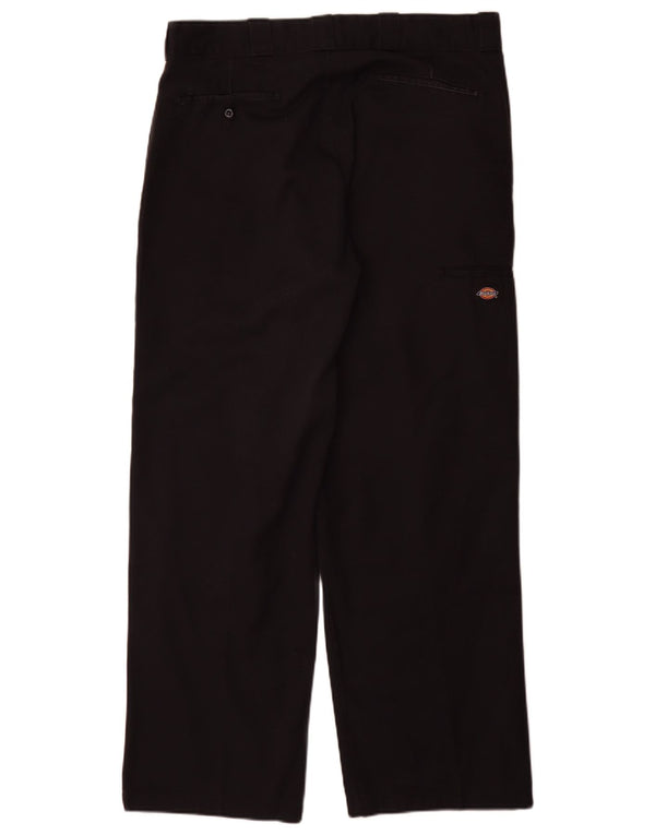 Calças cargo masculinas Dickies Loose Fit W36 L32 pretas