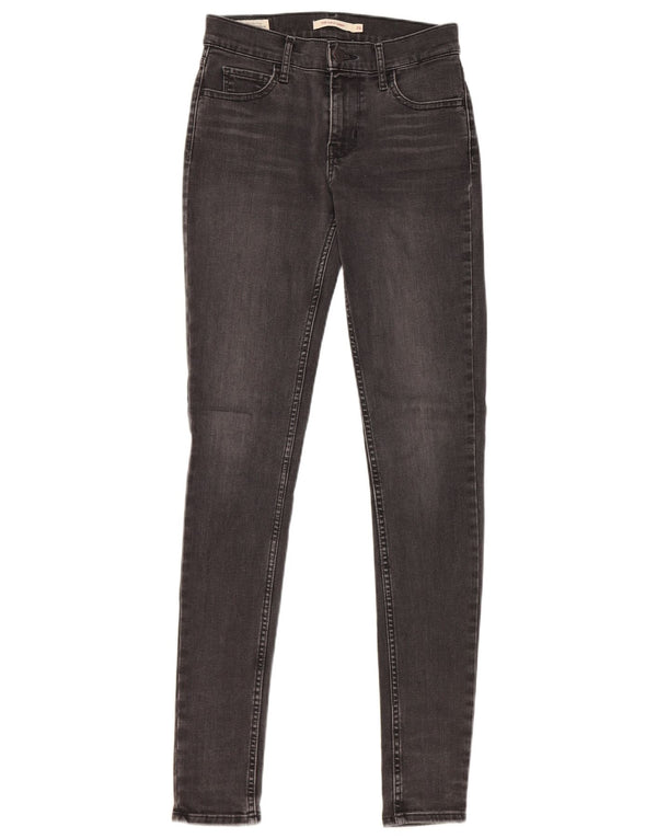 Женские джинсы Levi's 710 Super Skinny W26 L32 Серые хлопковые