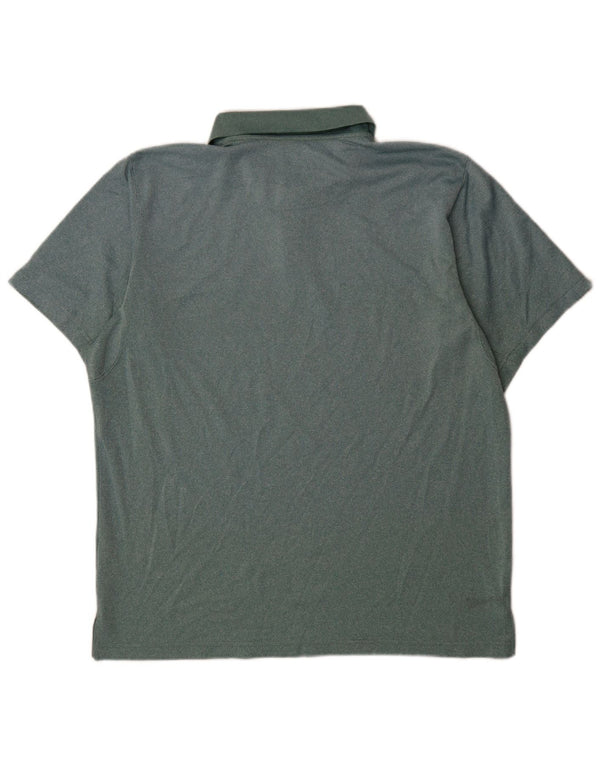 Polo da uomo Columbia XL verde poliestere
