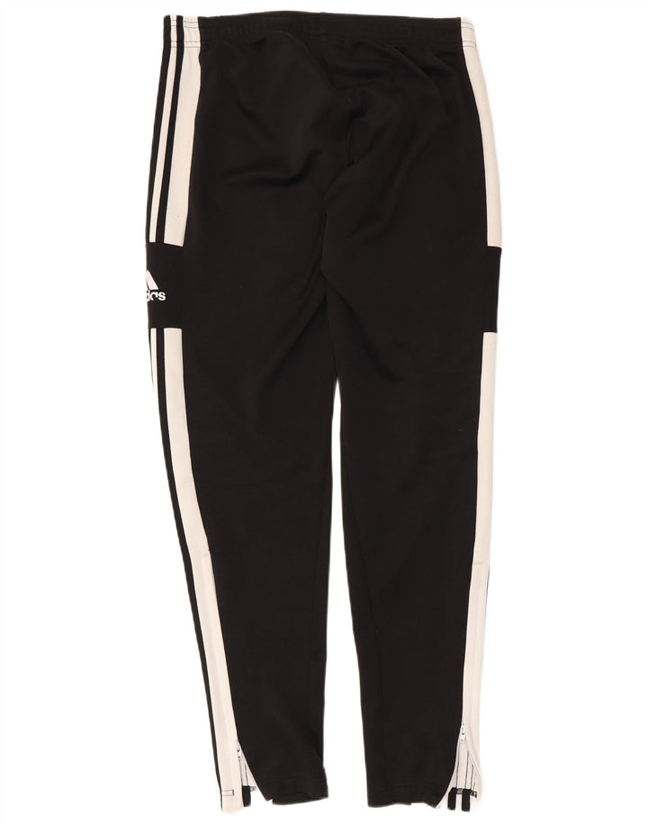 Adidas Mens Graphic Tracksuit Trousers Medium Black Polyester