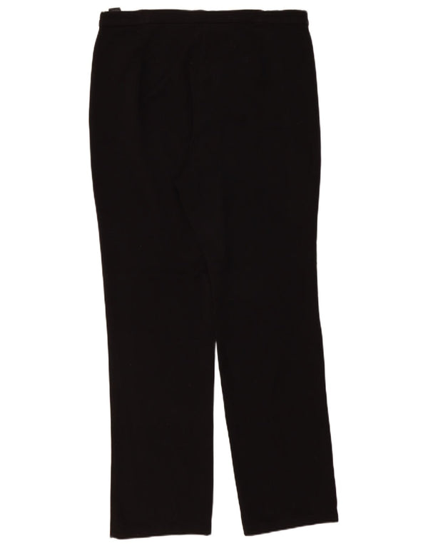 Marks & Spencer Damen Freizeithose UK 14 Large W34 L32 Schwarz Polyester