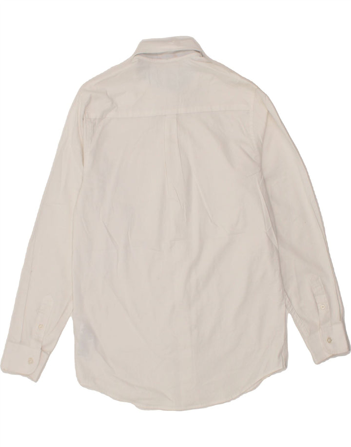 IZOD Boys Shirt 14-15 Years Large White Cotton Vintage Izod and Second-Hand Izod from Messina Hembry 