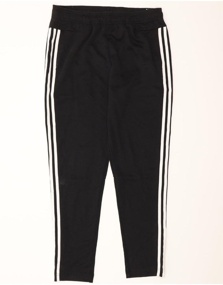 ADIDAS Mens Tracksuit Trousers Medium  Black Polyester