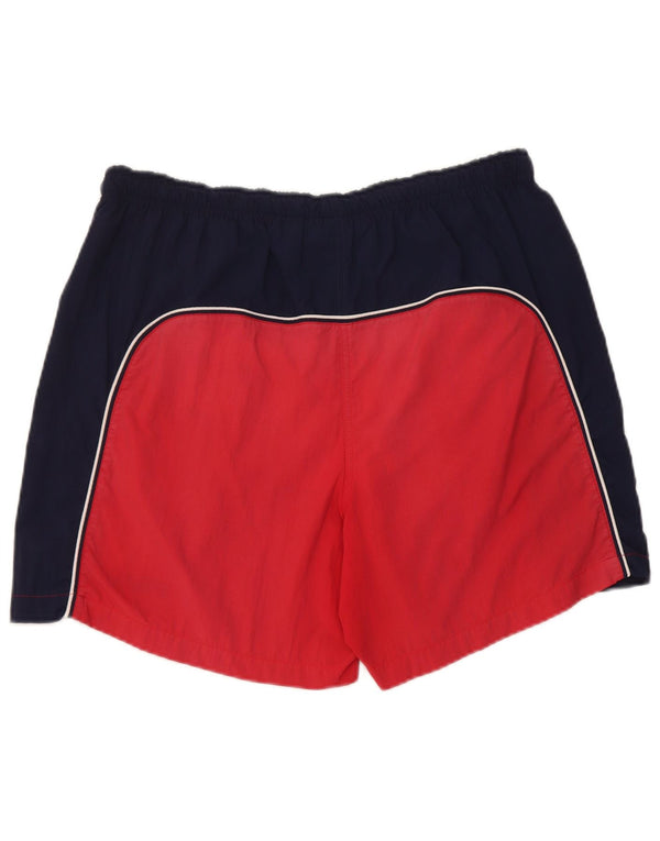 Fila Mens Graphic Swimming Shorts XL  Red Colourblock Nylon