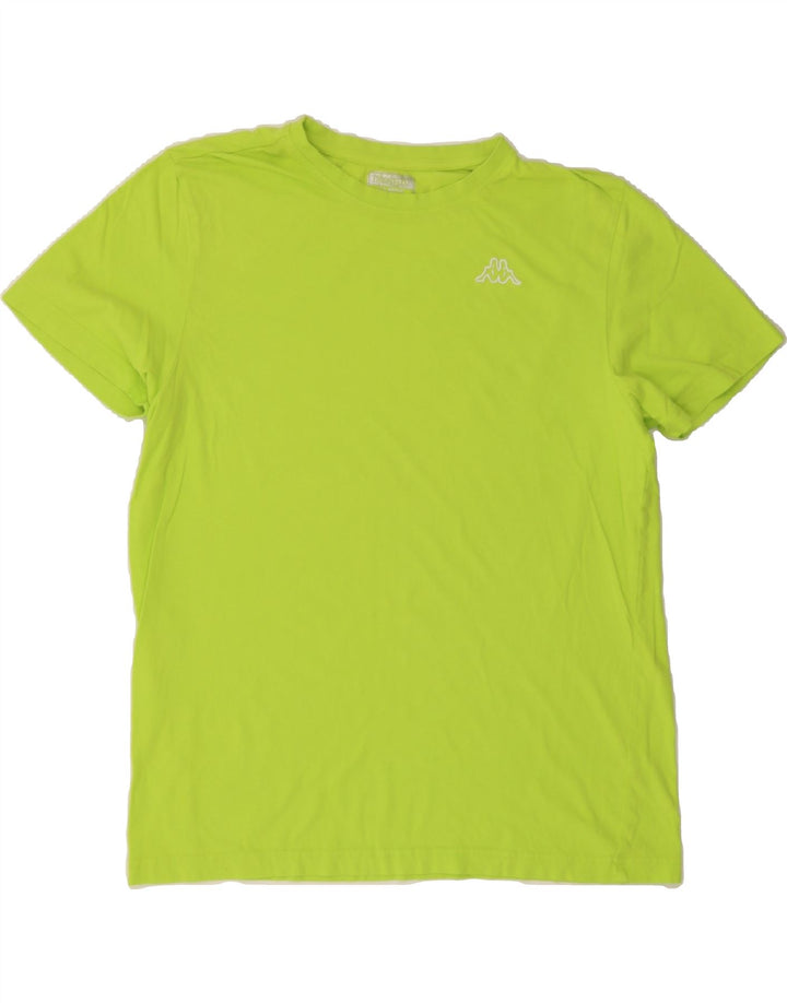 KAPPA Mens T-Shirt Top XL Green Vintage Kappa and Second-Hand Kappa from Messina Hembry 
