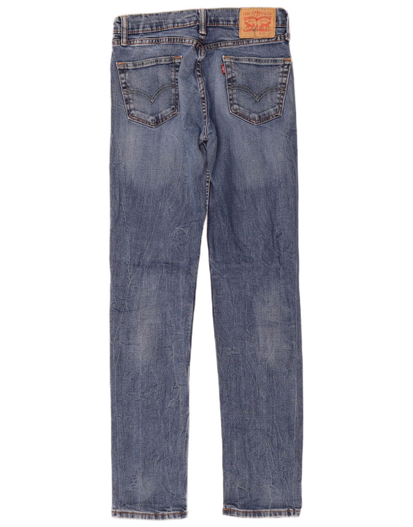 Levi's Mens 511 Slim Jeans W30 L34 Blue Cotton