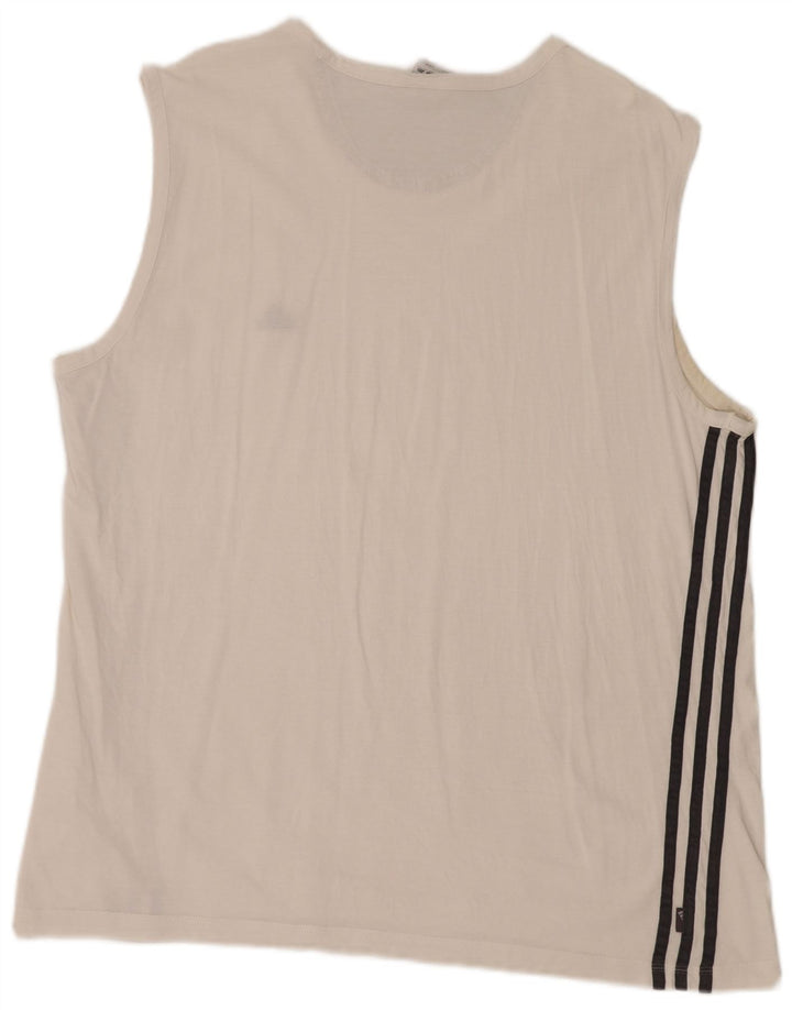 Adidas Męska Kamizelka Top 2XL Biała