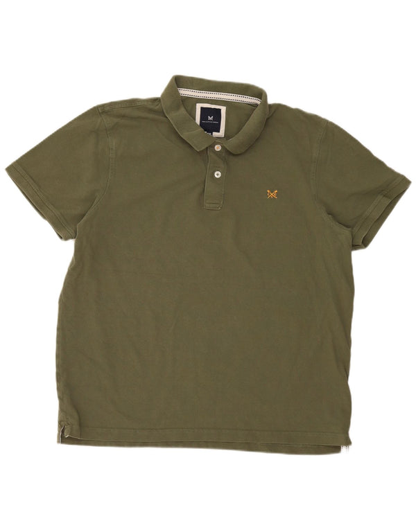 Męska koszulka polo Crew Clothing 2XL, bawełna khaki