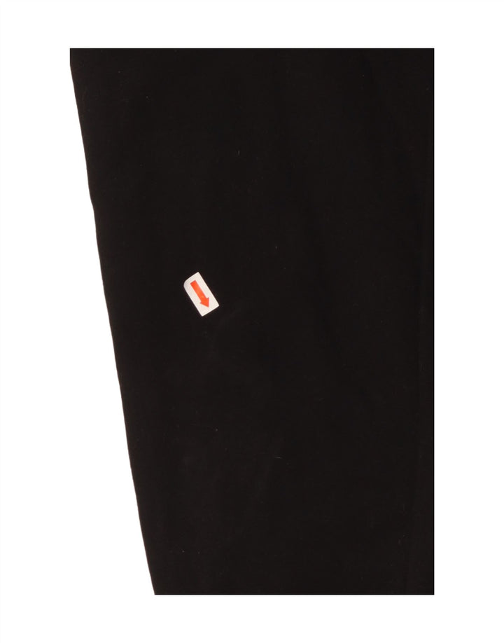 DKNY Mens Graphic Tracksuit Trousers Joggers Medium  Black Cotton