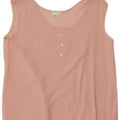 Vintage Womens Sleeveless Blouse Top IT 40 Small Pink Viscose
