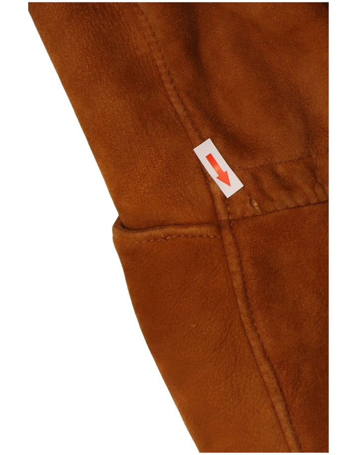 Umberto Olivieri Womens Oversized Jacket IT 40 Small Brown