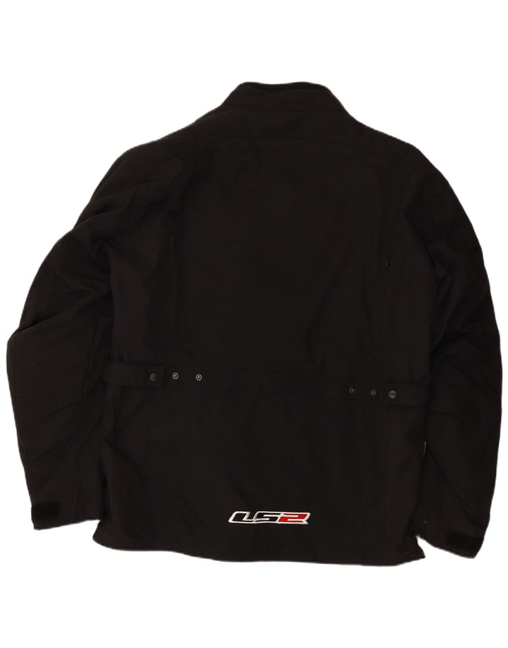 Giacca da corsa grafica da uomo LS2 Apparel UK 48 4XL Poliammide nera